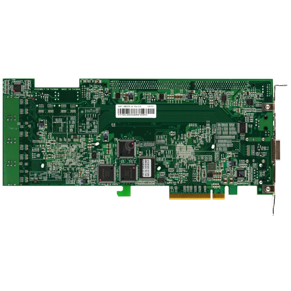 ARC-1882IX-16 ARECA 16-PORT 6GBS SAS/SATA 1GB RAID PCIEX8 4GB DDR3 CONTROLLER -